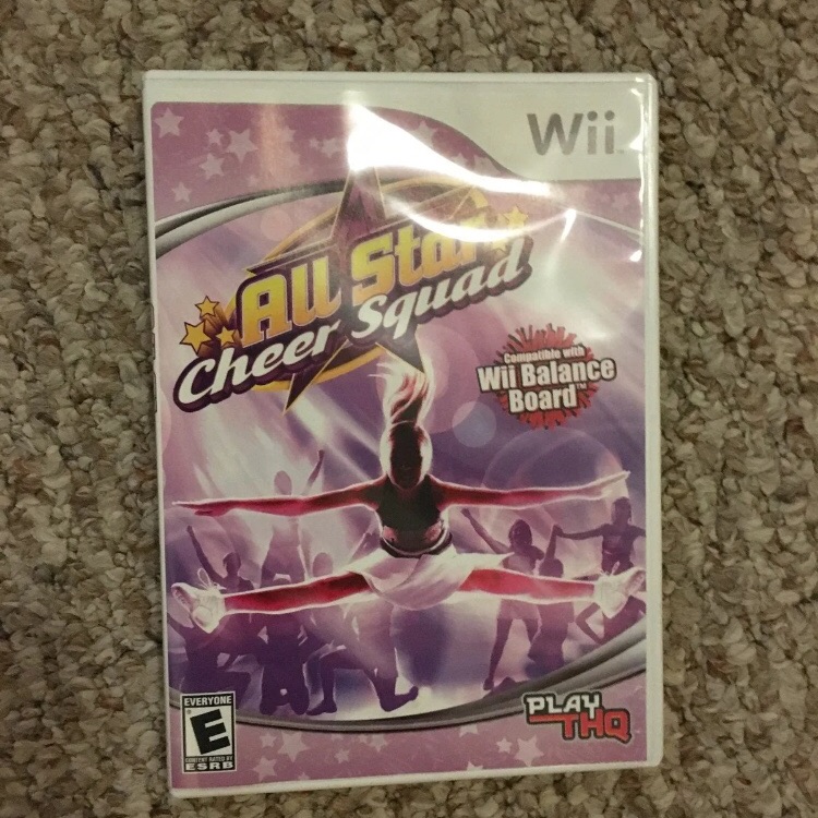 Wii AllStar Cheer Squad Game